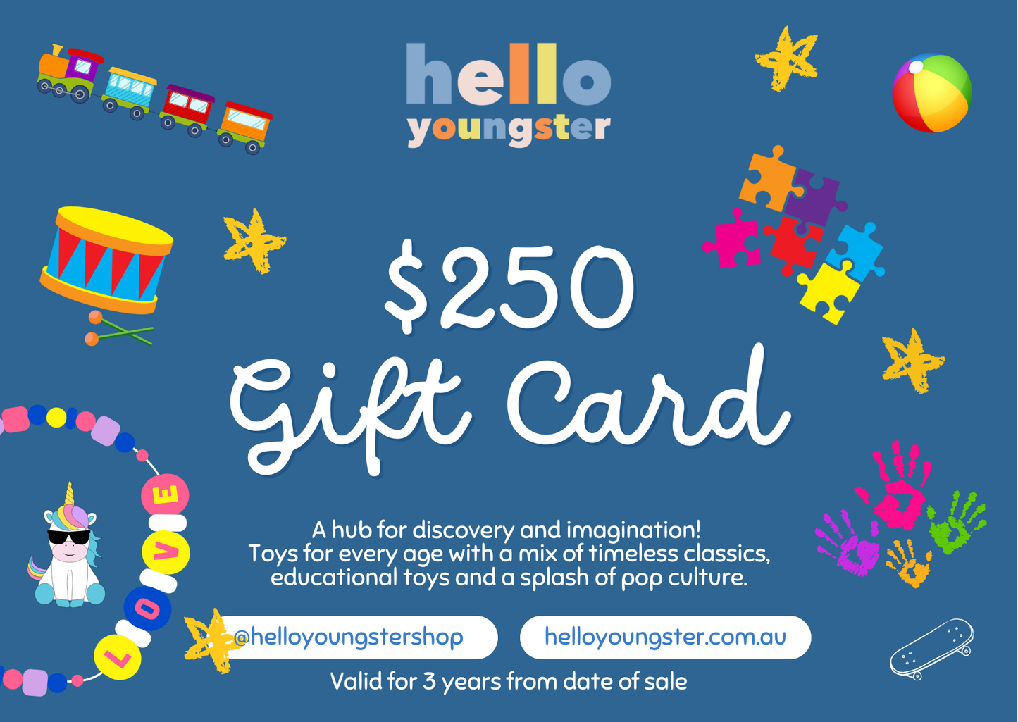 Hello Youngster Gift Card