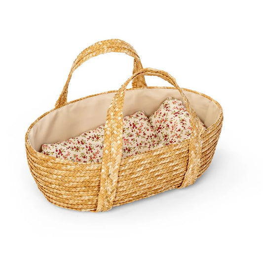 by Astrup Woven Doll Moses Basket (38cm)