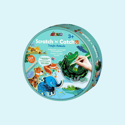 Scratch & Catch Art & Game | Jungle Animals
