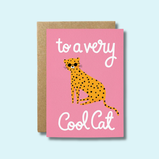 A Very Cool Cat Card