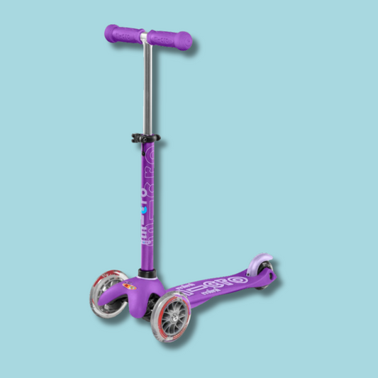 Mini Micro Deluxe 3 Wheel Scooter | Purple (2-5 Years)
