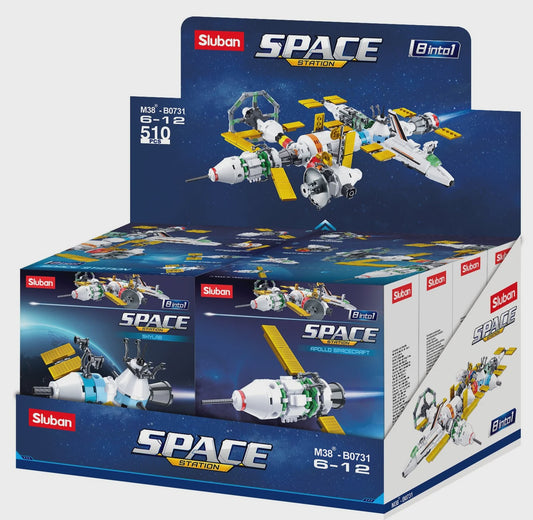 SPACE STATION 8 into 1