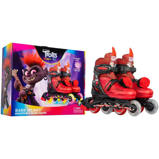 Crazy Skates Trolls Inline Skates (Poppy & Barb)