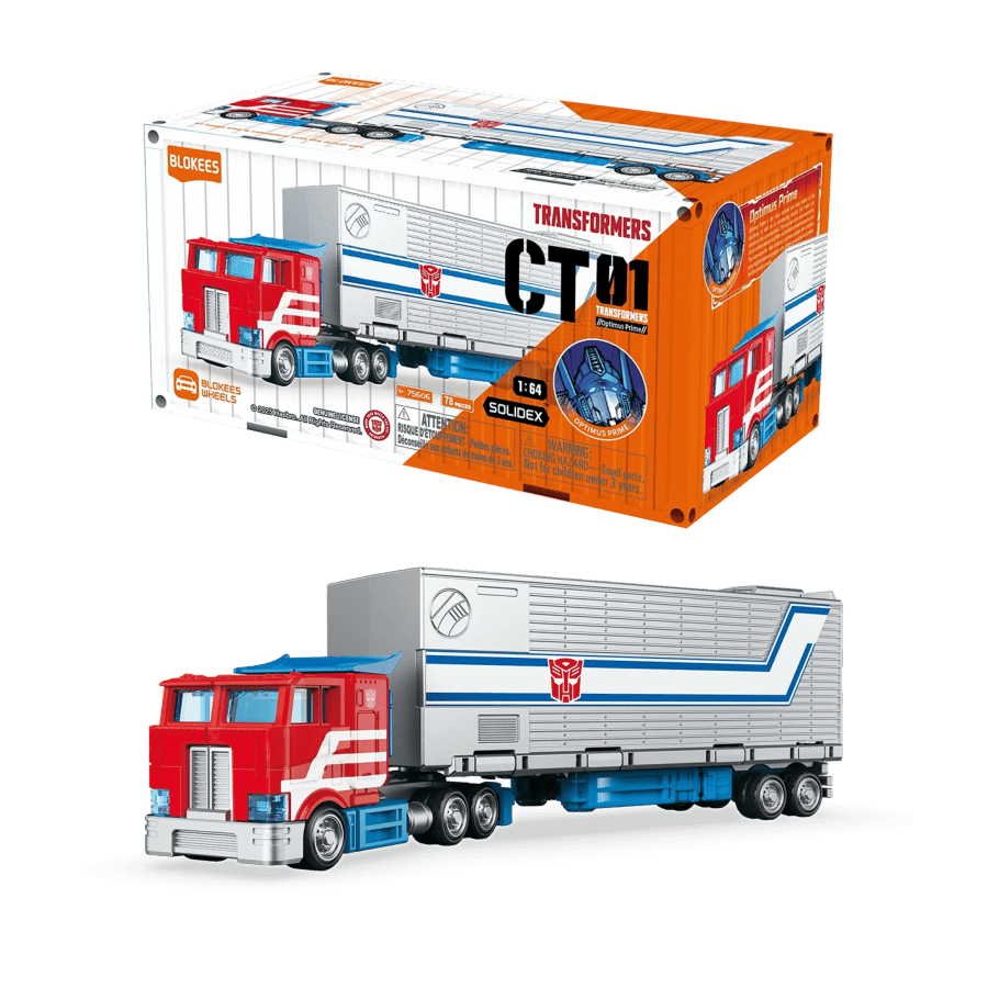 Transformers – Blokees Wheels CT01 Optimus Prime (G1) Model Kit