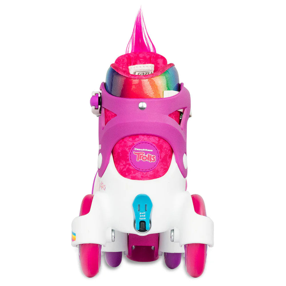 Klip Klop Adjustable Roller Skates – Trolls  – Poppy & Barb