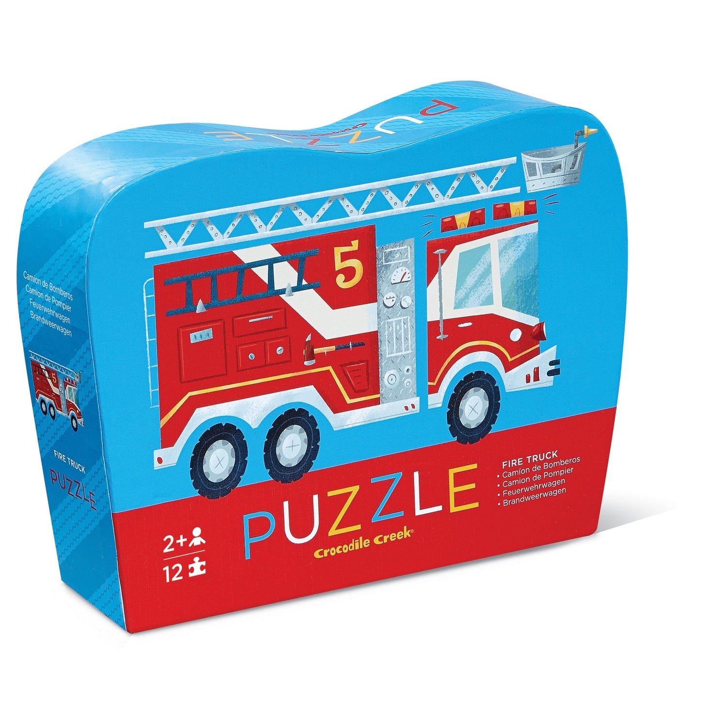 Mini Puzzle - Fire Truck (12 piece)