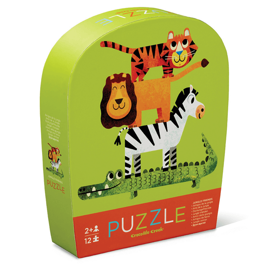 Mini Puzzle - Jungle Friends (12 piece)