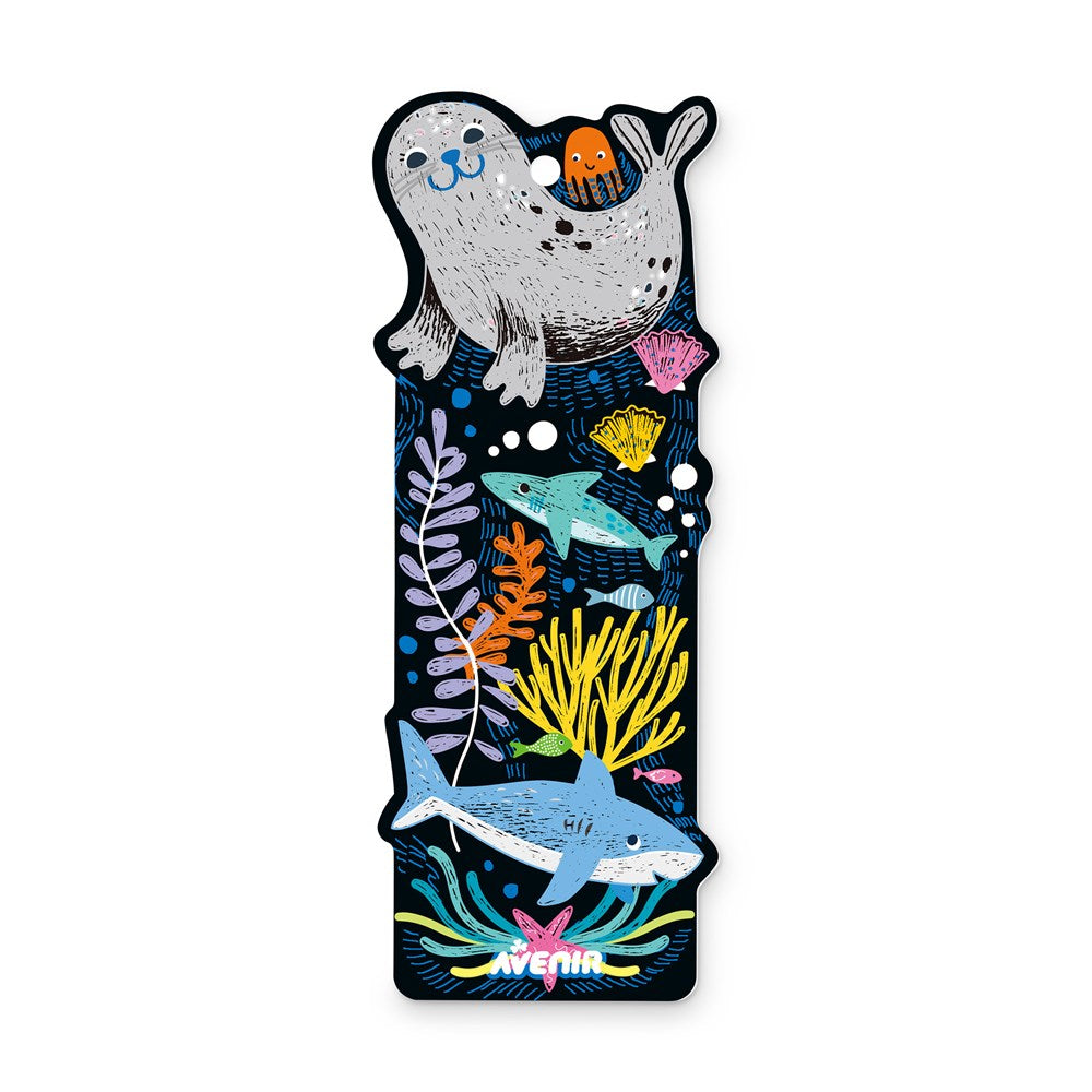 Scratch Art Sea Animal Bookmarks