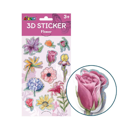 3D Stickers | Flower