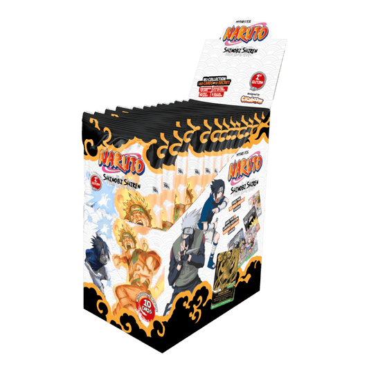 Naruto Mythos TCG Set 2: Shinobi Shiren Booster Box (24 Packs) – 1st Edition