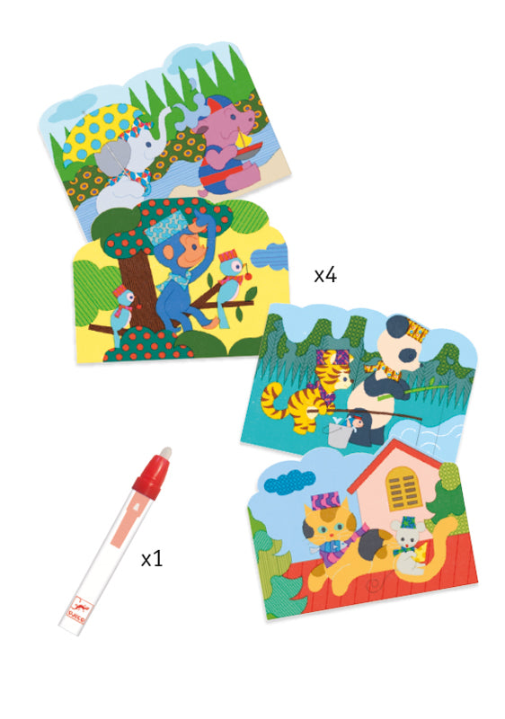 Hidden Outside - Magic Water Colouring Set