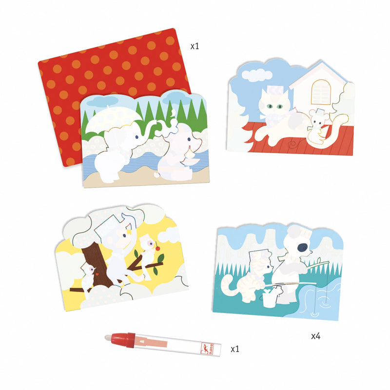 Hidden Outside - Magic Water Colouring Set
