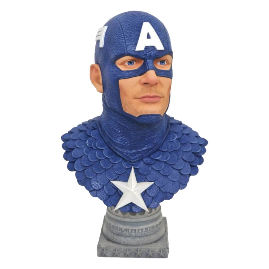 Marvel Comics – Captain America Legends in 3D 1:2 Scale Bust