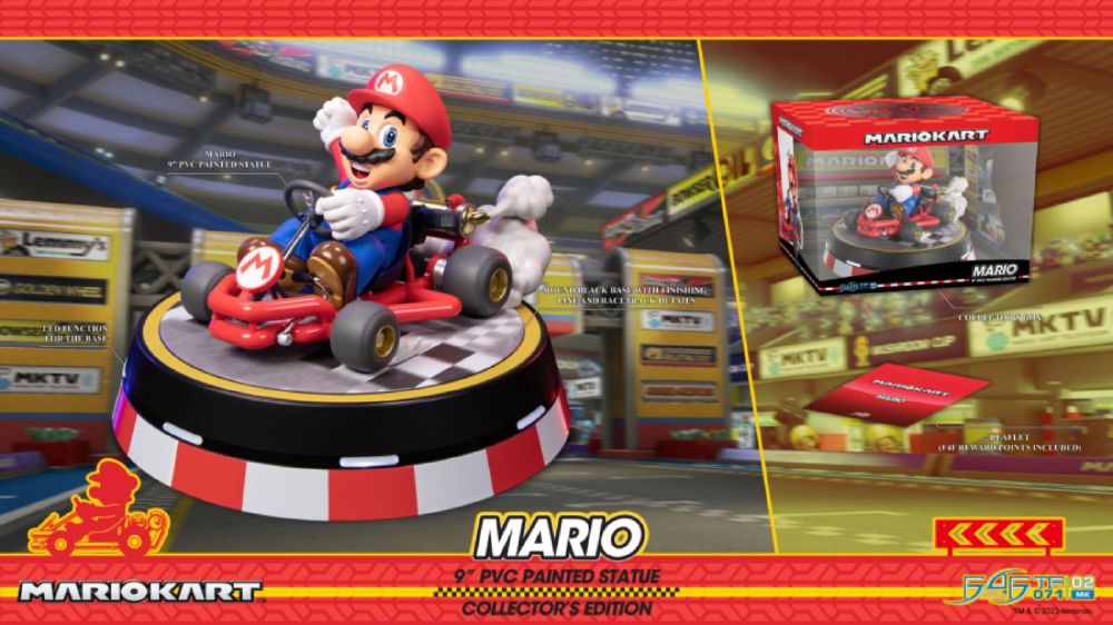 Super Mario – Mario Kart PVC Statue (Collector’s Edition) – additional product view