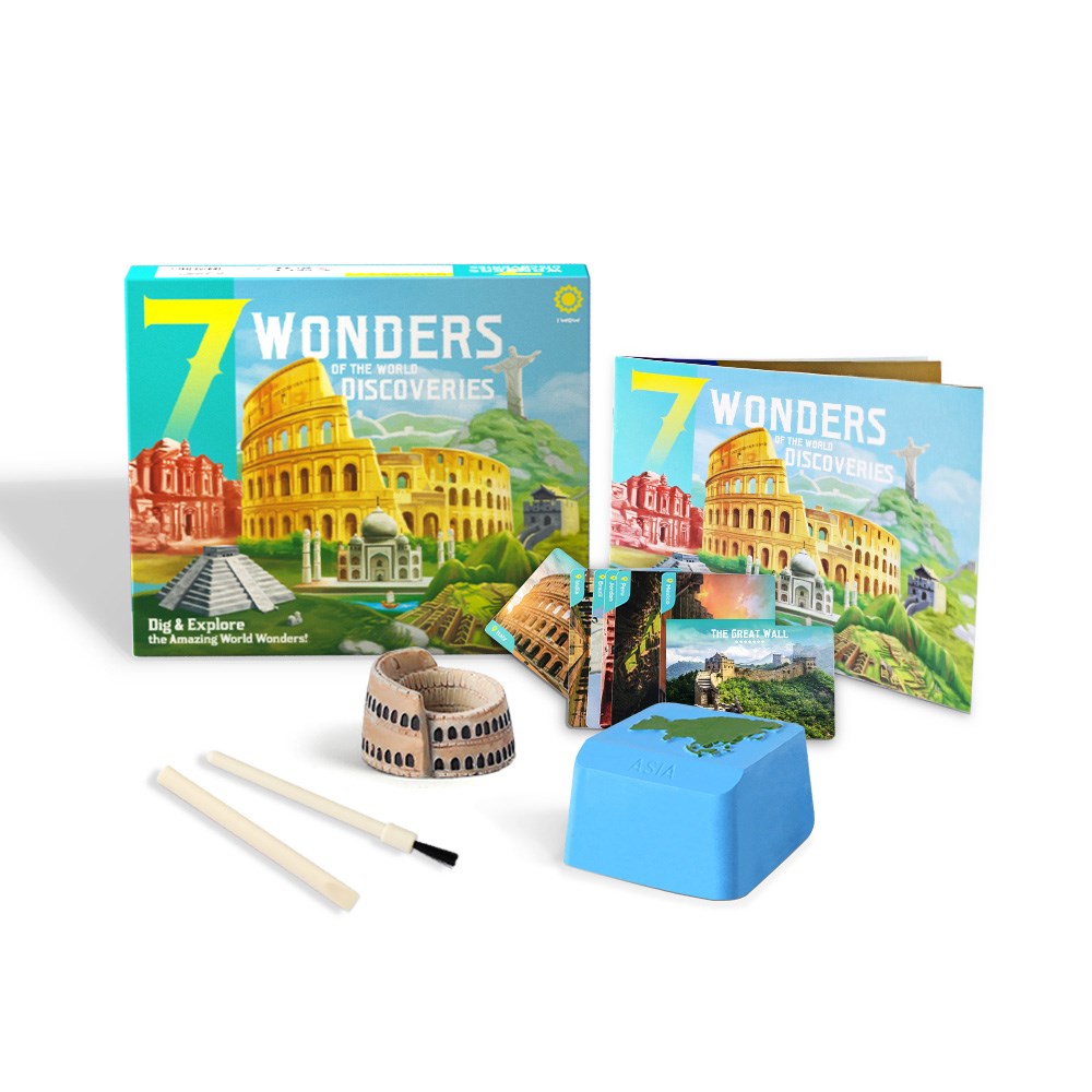 7 Wonders of the World Discoveries Dig Kit