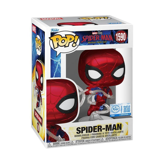 Spider-Man: Brand New Day Metallic US Exclusive Pop! Vinyl Figure (#1590)