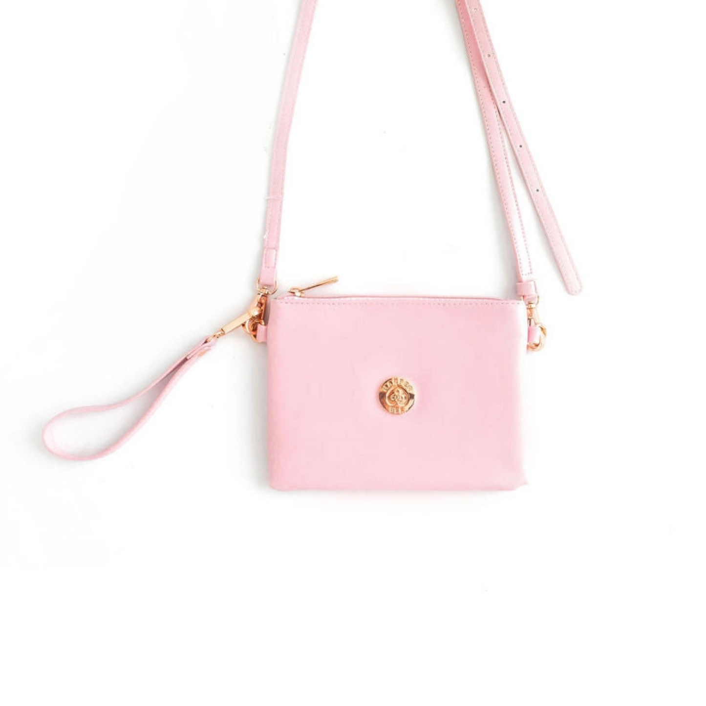 Harper Bee Cross Body Pouch – Candy Floss or Aqua