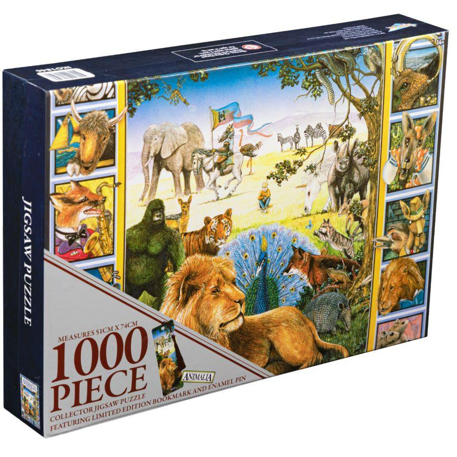 Animalia - Book Cover 1000pc Collector Jigsaw