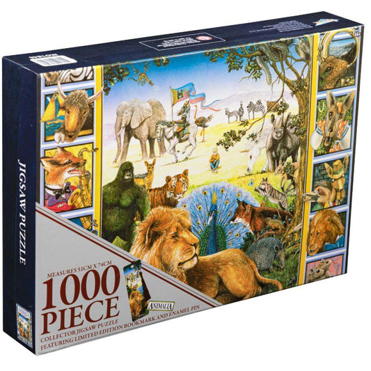 Animalia - Book Cover 1000pc Collector Jigsaw