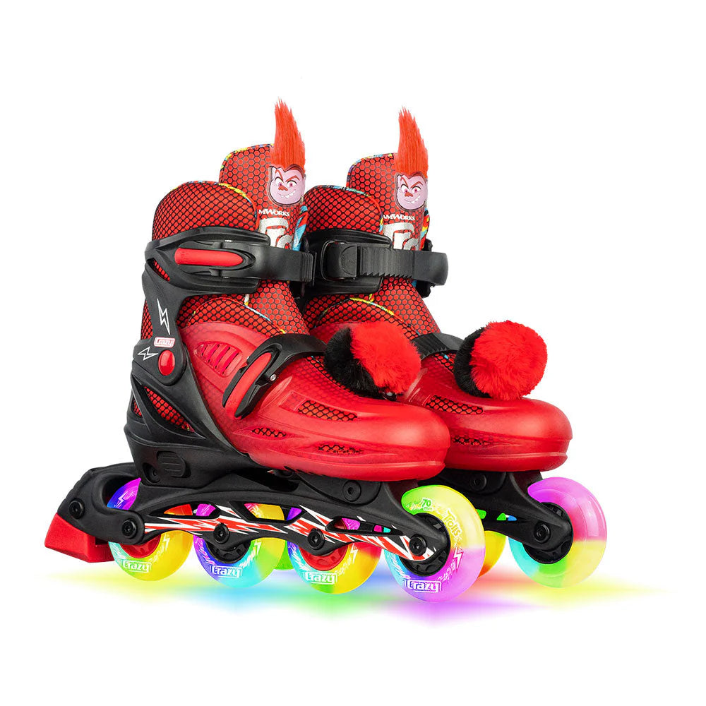 Crazy Skates Trolls Inline Skates (Poppy & Barb)