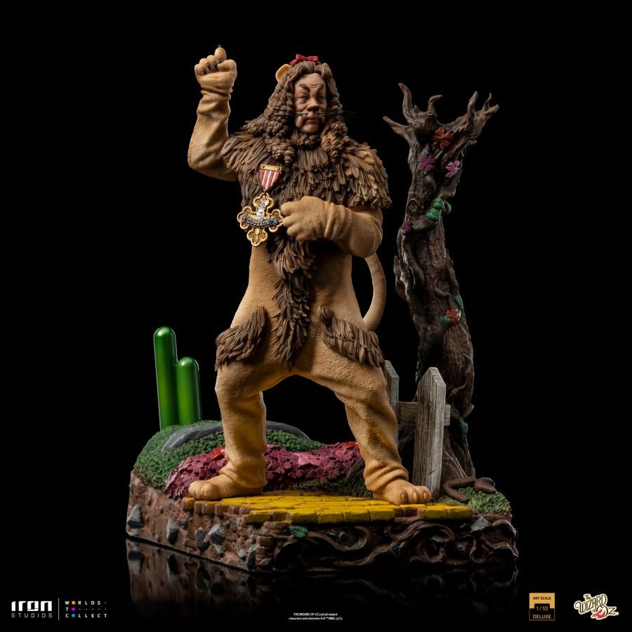 Wizard of Oz – Cowardly Lion Deluxe 1:10 Scale Statue – additional product view