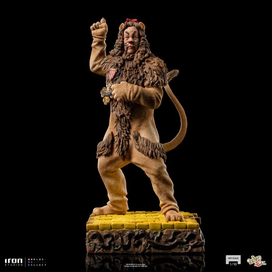 Wizard of Oz – Cowardly Lion 1:10 Scale Statue – additional product view