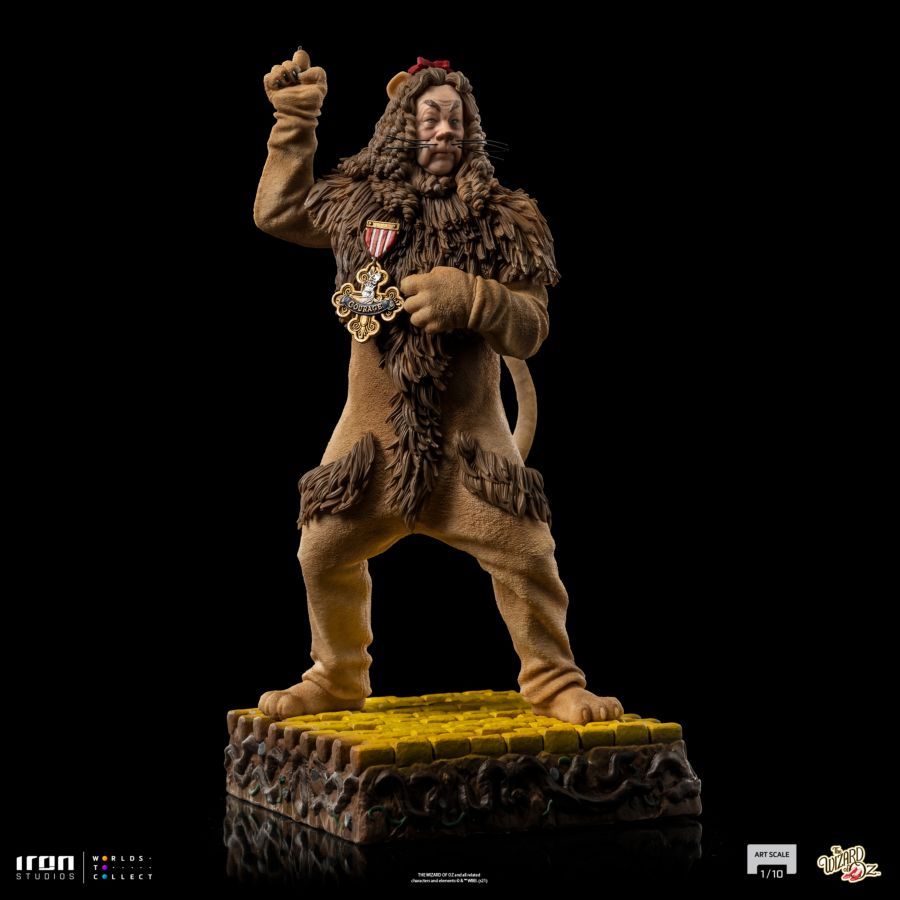 Wizard of Oz – Cowardly Lion 1:10 Scale Statue – additional product view