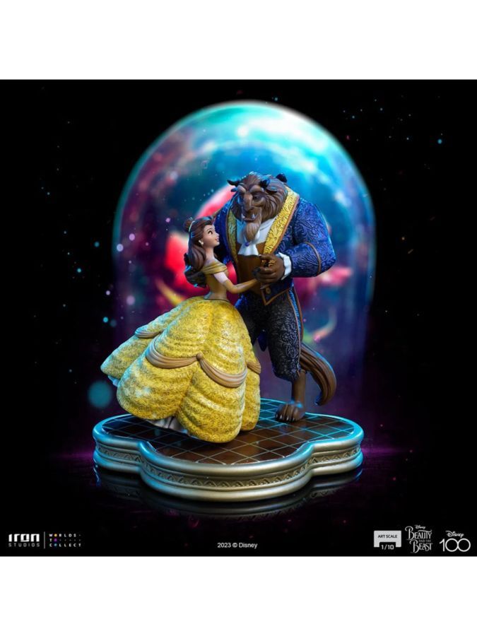 Beauty and the Beast (1991) – Belle & Beast 1:10 Scale Statue – product image 2