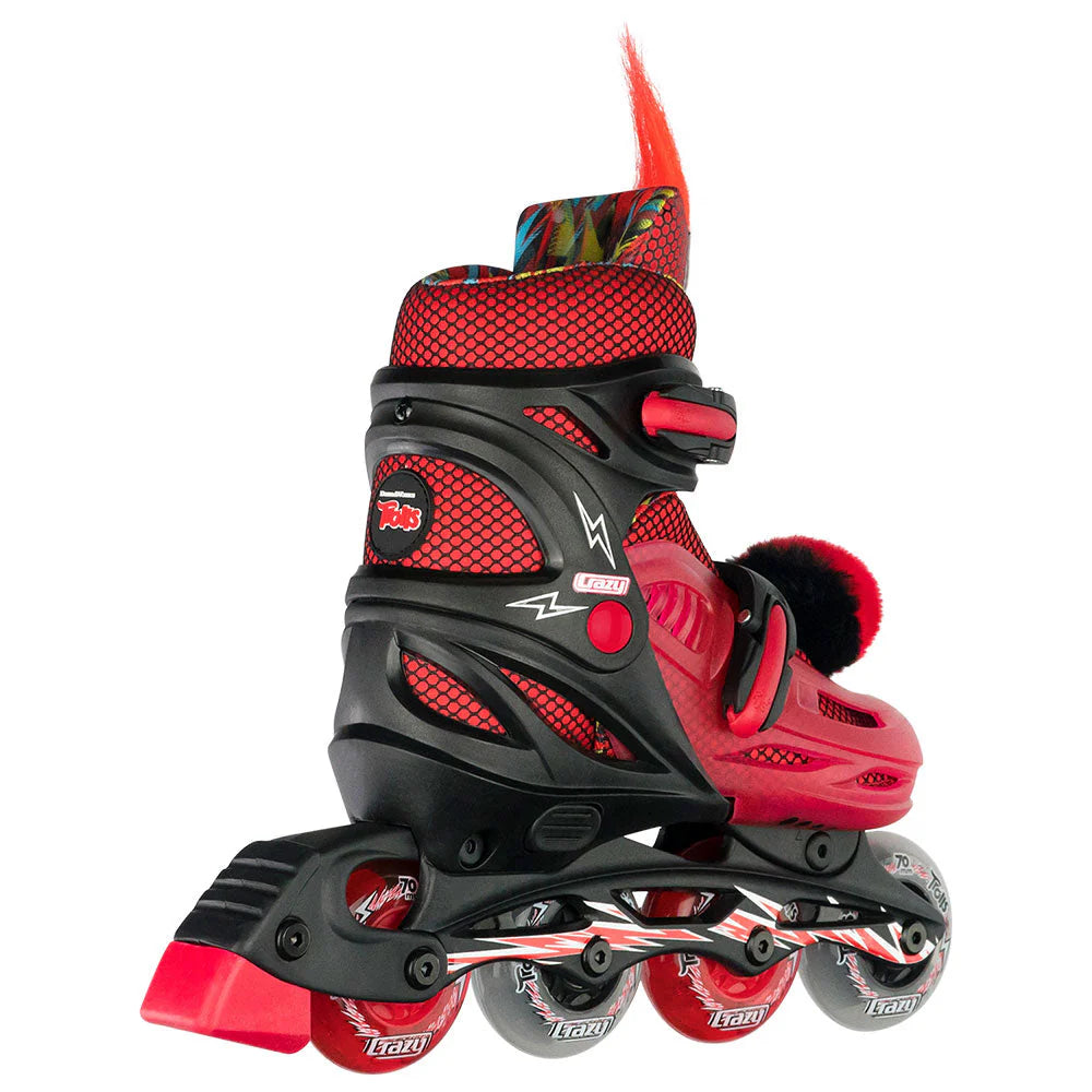 Crazy Skates Trolls Inline Skates (Poppy & Barb)