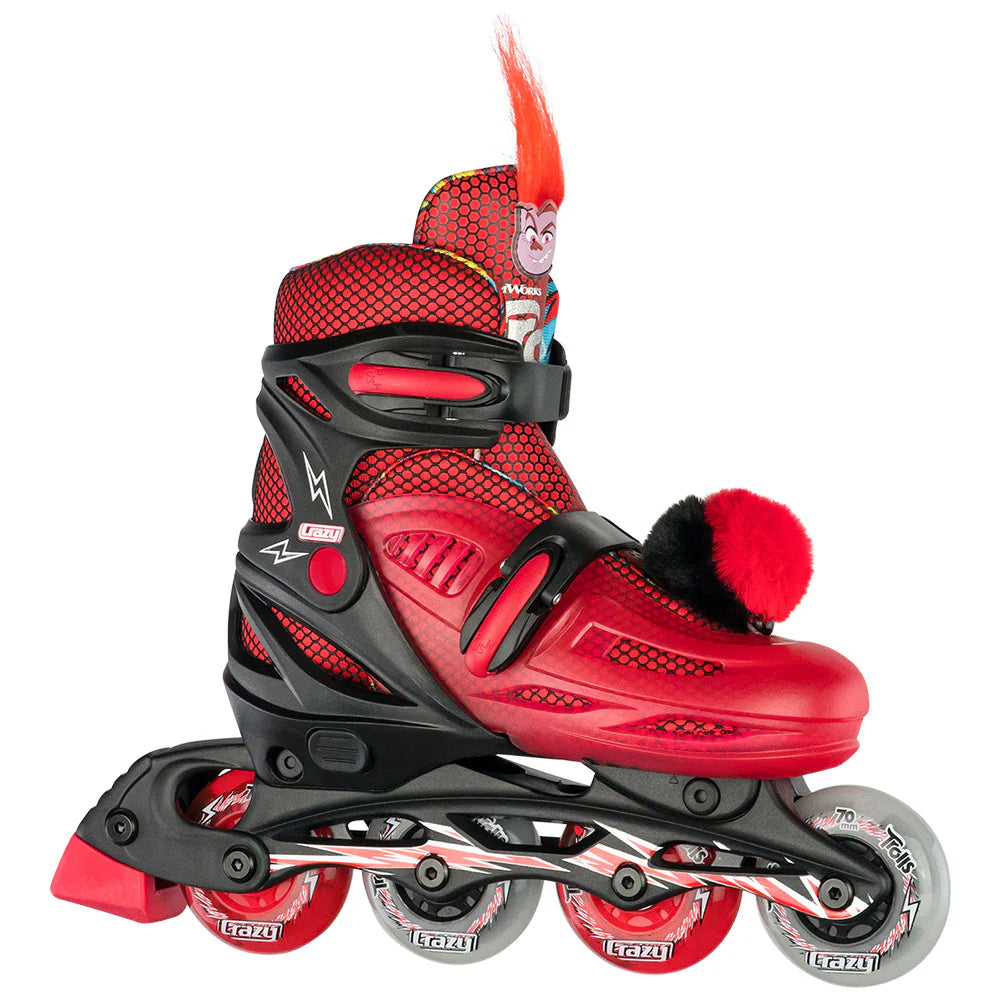 Crazy Skates Trolls Inline Skates (Poppy & Barb)