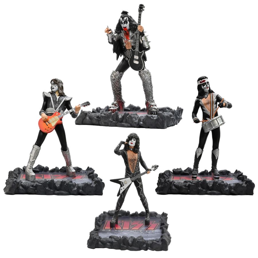 Kiss – Destroyer Rock Iconz Statues [Set of 4] – product image 1