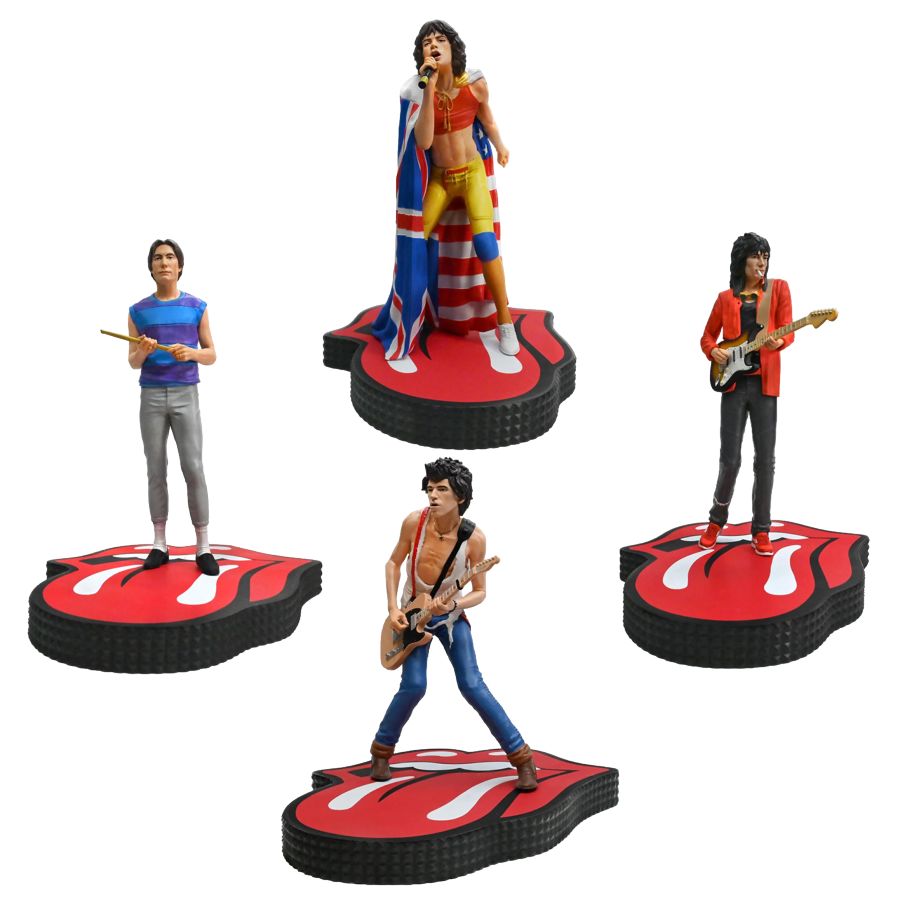 The Rolling Stones – Rock Iconz Statues [Set of 4]