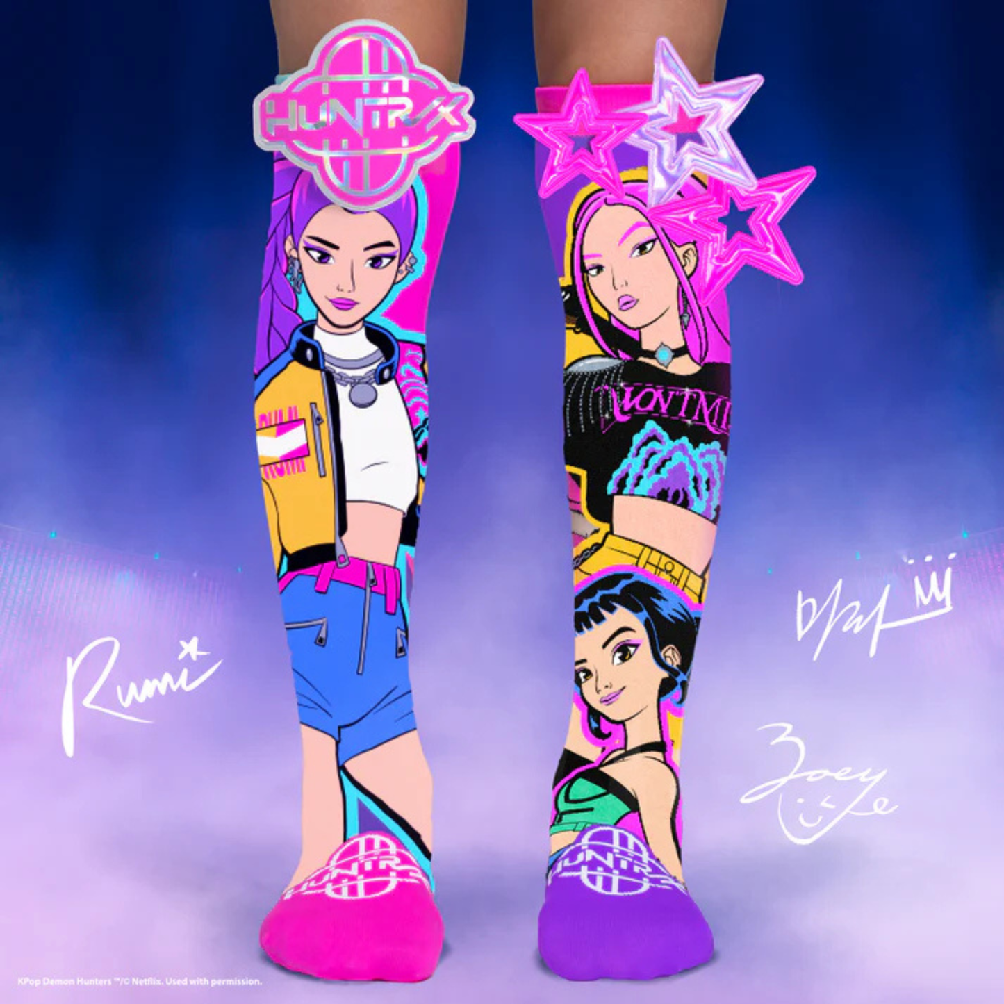 MADMIA K-Pop Demon Hunters Socks – Ages 6+