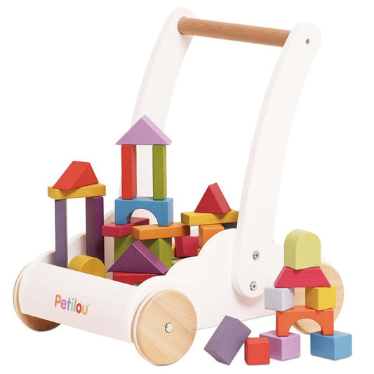 Rainbow Baby Walker & Puzzle (45 Blocks)