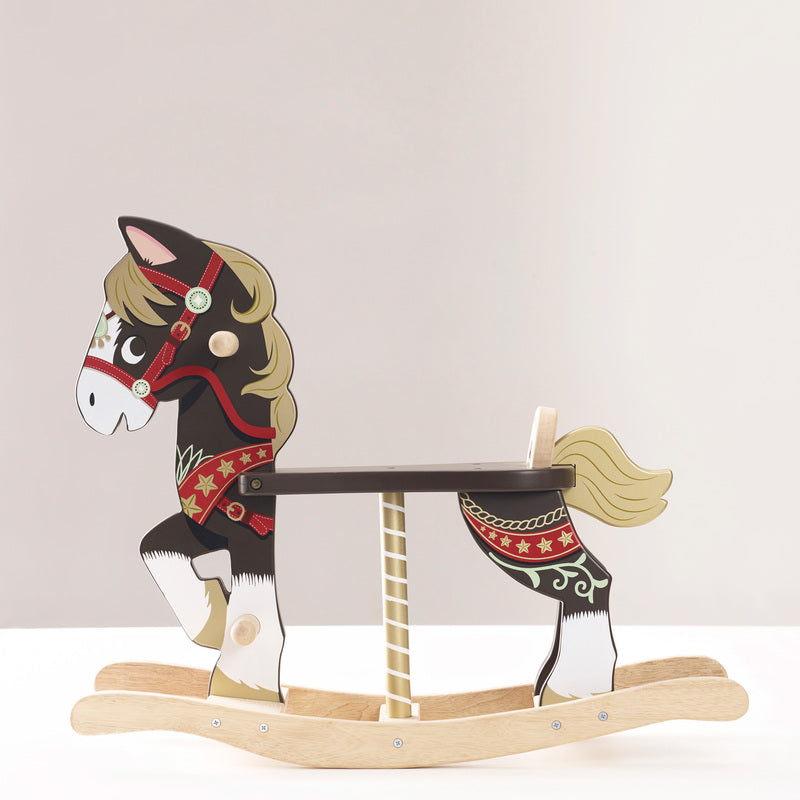 Classic Wooden Rocking Horse