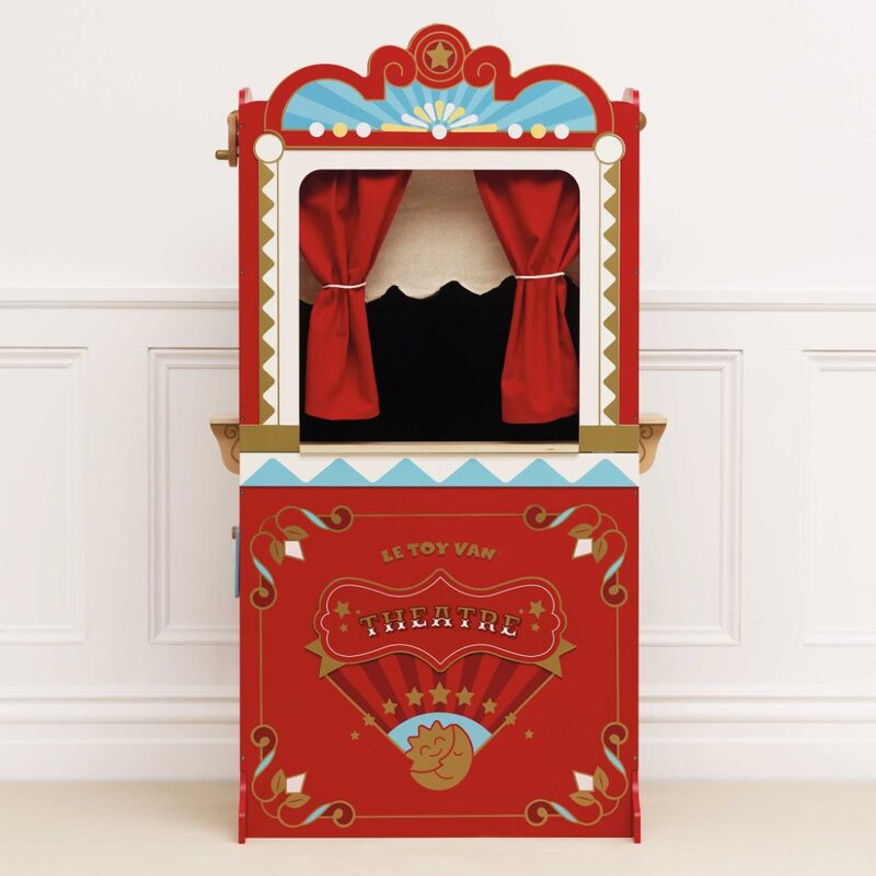 Retro Toy Puppet Theatre