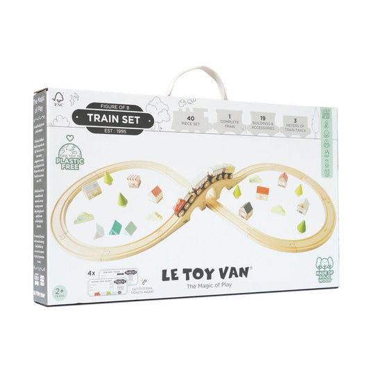 Figure of 8 Train Set - 40 Pieces