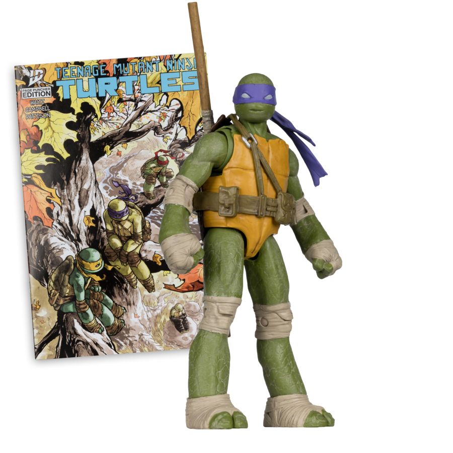 McFarlane DC Page Punchers – Donatello 5” Action Figure with Comic