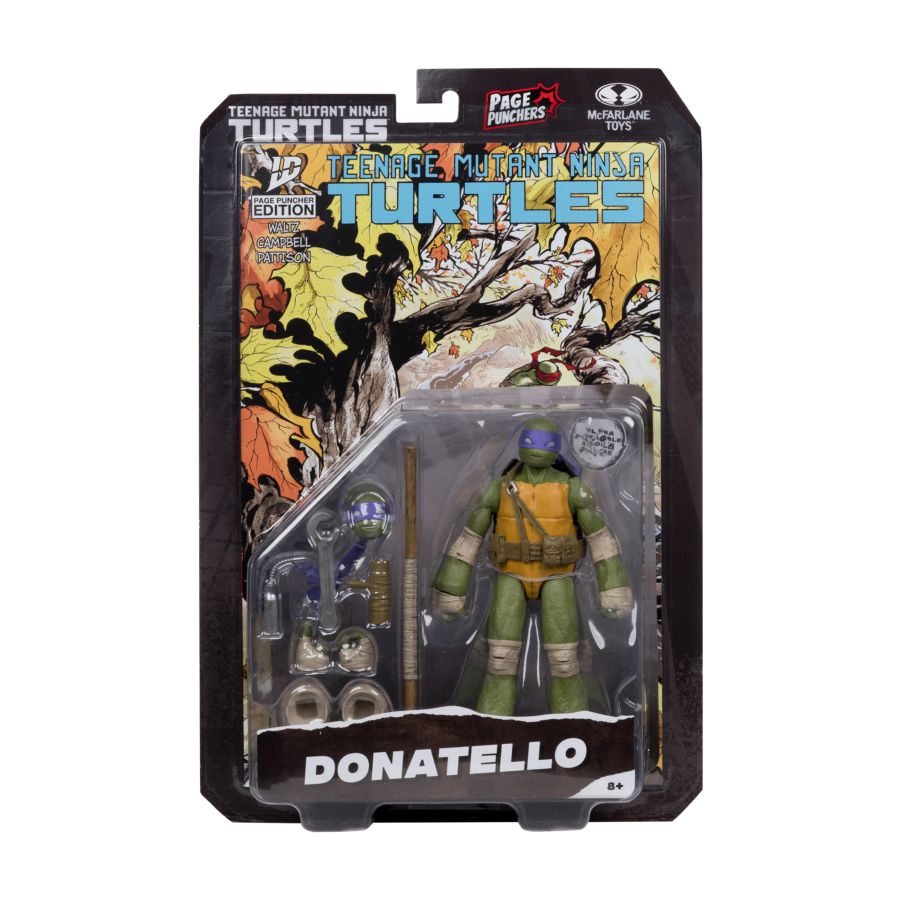 McFarlane DC Page Punchers – Donatello 5” Action Figure with Comic