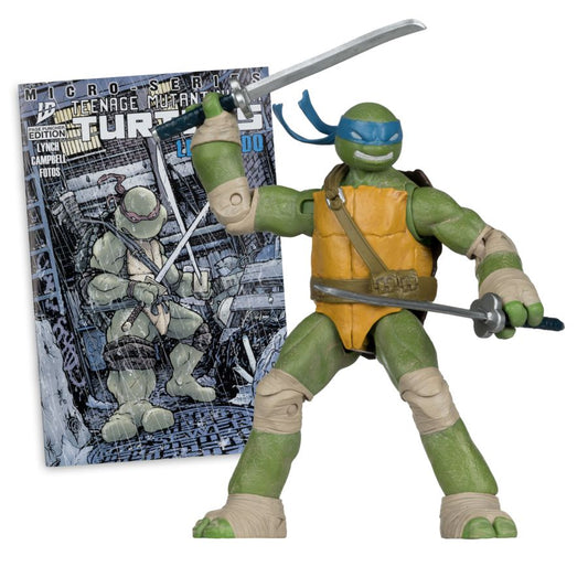 McFarlane DC Page Punchers – Leonardo 5” Action Figure with Comic