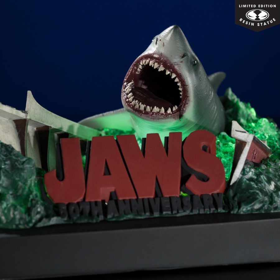 Jaws – Jaws Attacking Boat 50th Anniversary 1:48 Scale Resin Statue – product image 5