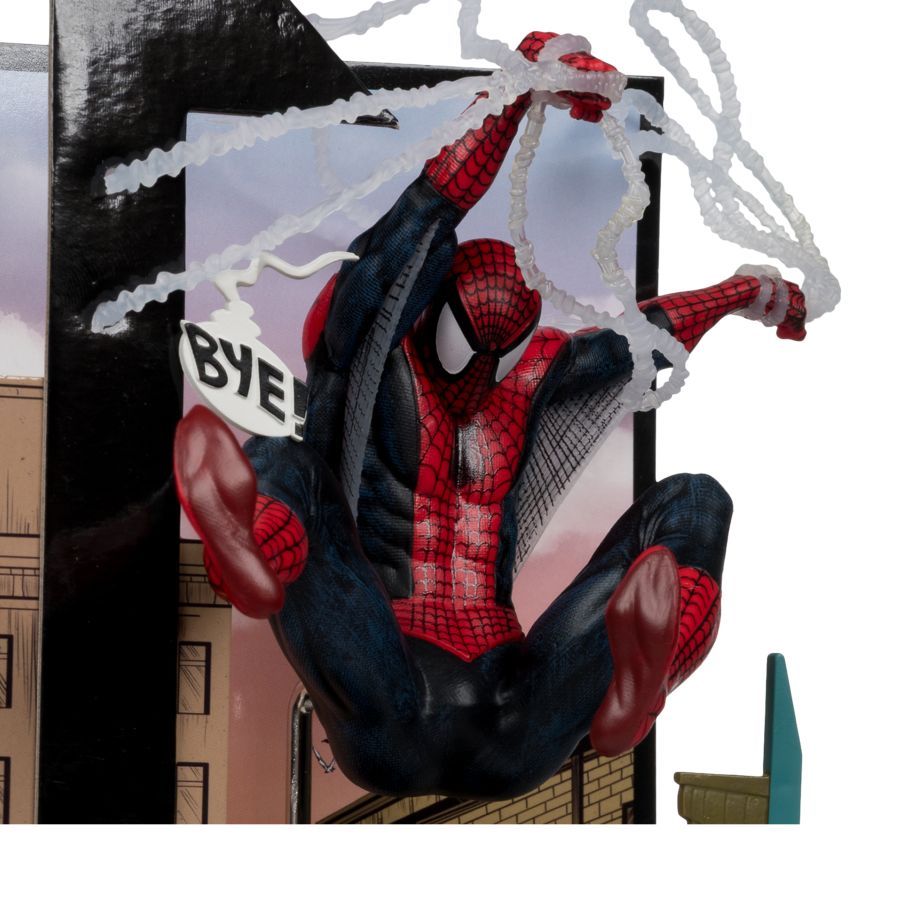 Marvel Spider-Man #6 1:10 Scale Collectible Figure with Scene