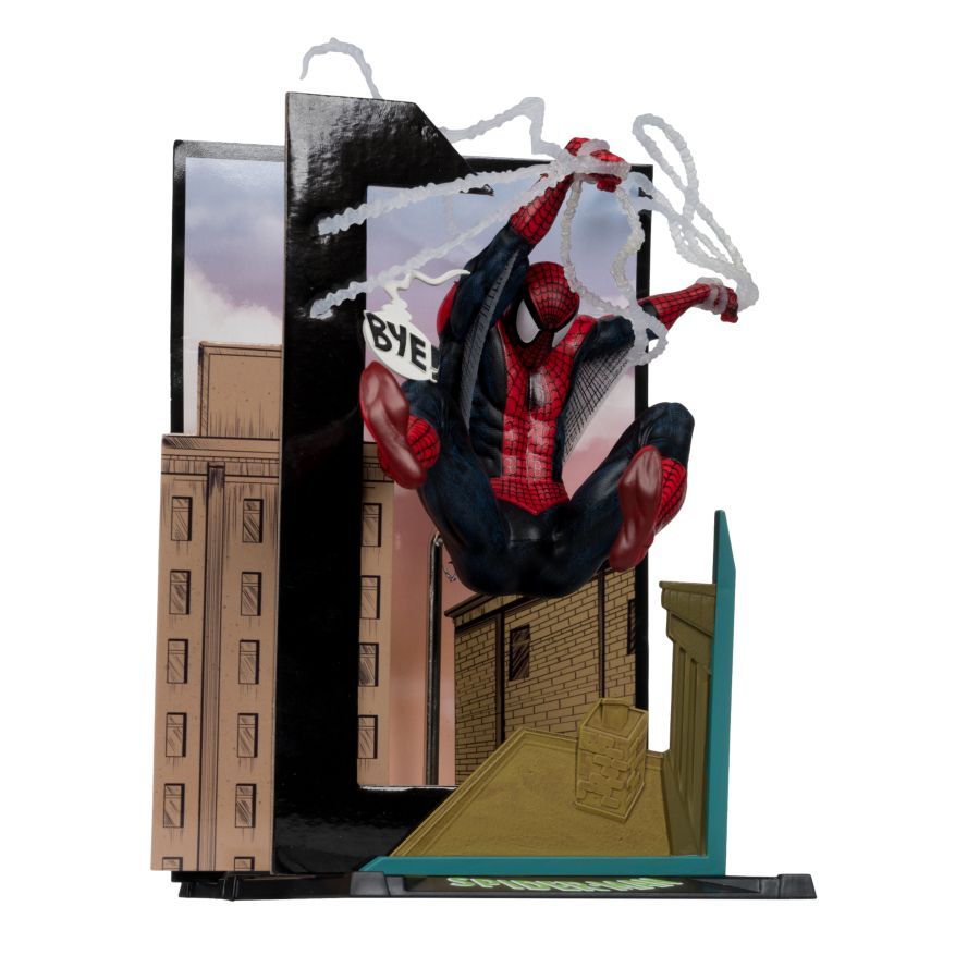 Marvel Spider-Man #6 1:10 Scale Collectible Figure with Scene