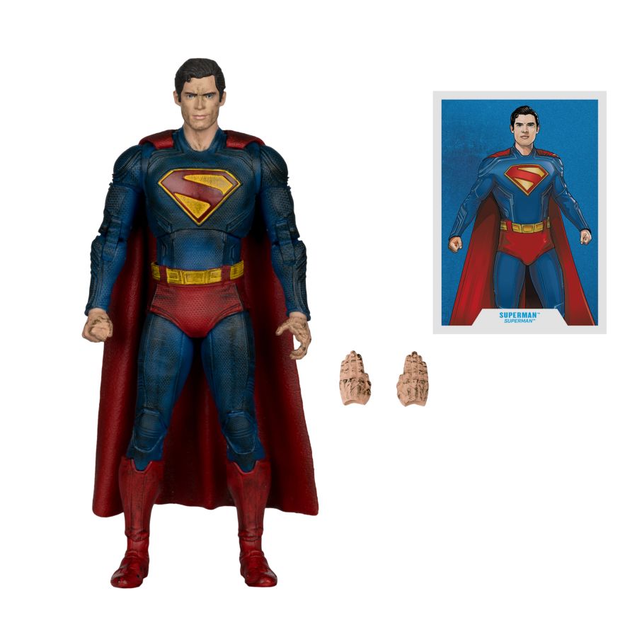 McFarlane DC Multiverse – Superman (2025, Battle Damage, Gold Label) 7” Action Figure