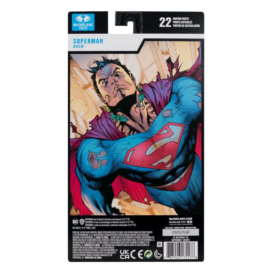 McFarlane DC Multiverse – Superman (Hush, Blister Card) 7” Action Figure