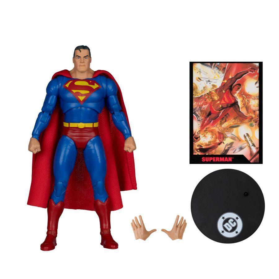 DC Direct – Superman (Justice) 7 Inch Chase Figure with Comic