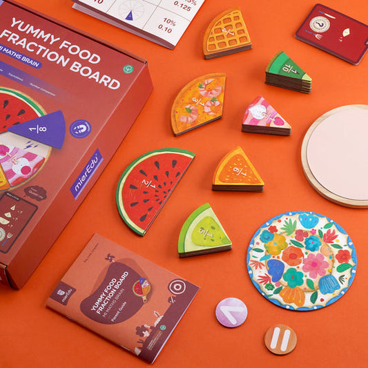 Yummy Food Fractions Activity Set