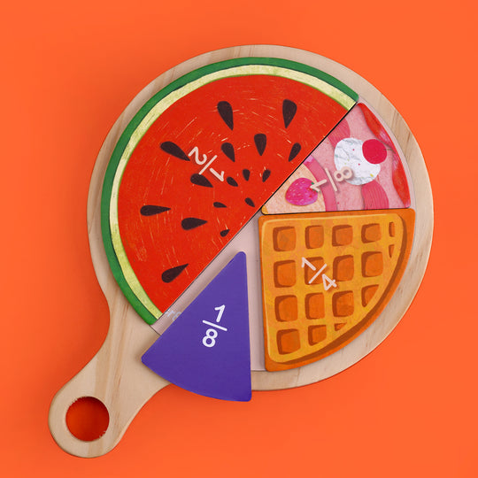 Yummy Food Fractions Activity Set