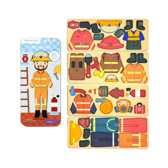 Magnetic Puzzle Box | Firefighter