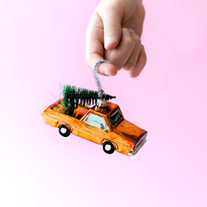 Glass Christmas Ornaments - Aussie (5 pcs, not a toy)